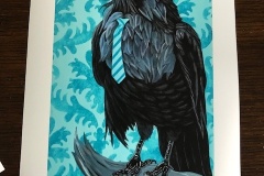 Limited Edition Print-Spruced-Up-Corvus