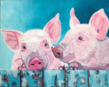 Pig Painting 1