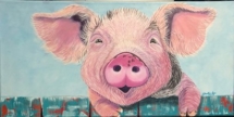 Pig Painting SOLD